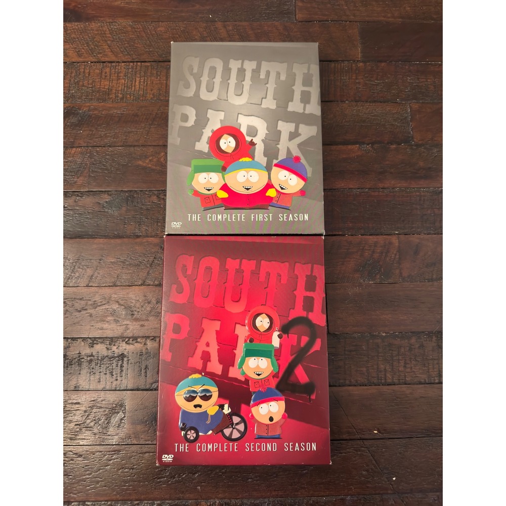 South Park The Complete First & Second Season DVD Box Sets Collector's Edition